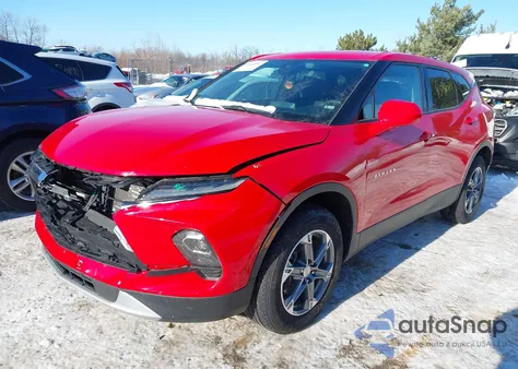 2023 Chevrolet Blazer Awd 2Lt z USA, uszkodzony, nr VIN 3GNKBHR47PS169255